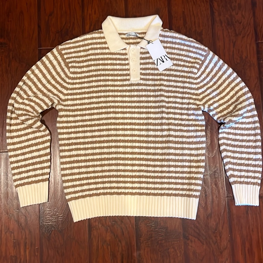 Zara sweater brand new size Large